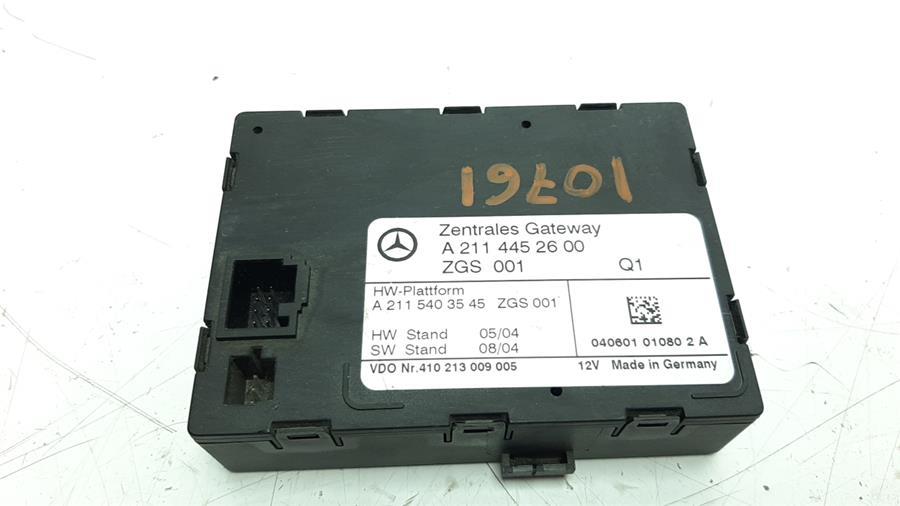 modulo electronico mercedes clase cls (w219) motor 3,5 ltr. - 200 kw v6 cat