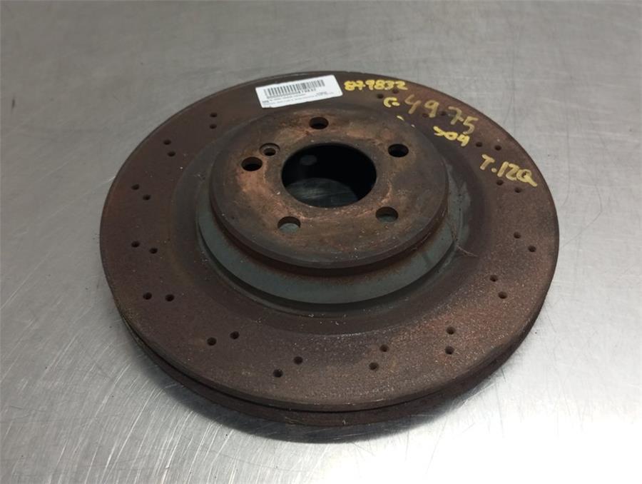 disco de freno trasero mercedes-benz sl (bm 230) roadster 55 amg (230.474) m113992