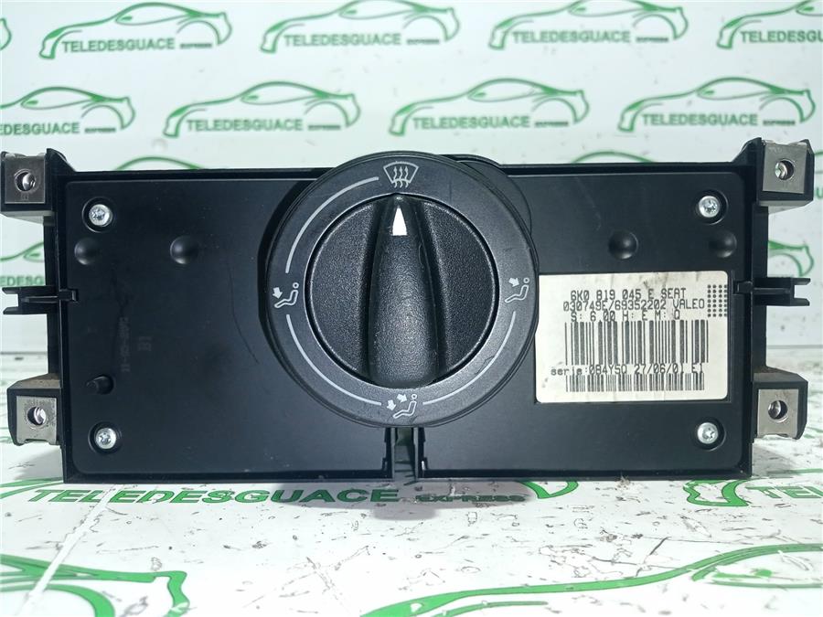 mando calefaccion / aire acondicionado seat ibiza (6k1) select aud