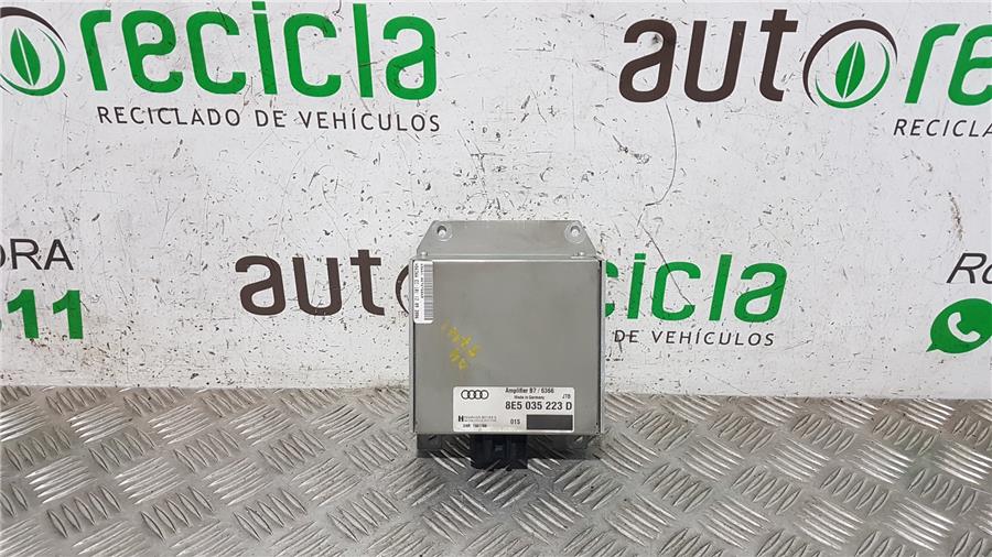 amplificador de sonido audi a4 berlina (8e) 2.0 tdi 16v (103kw) bre
