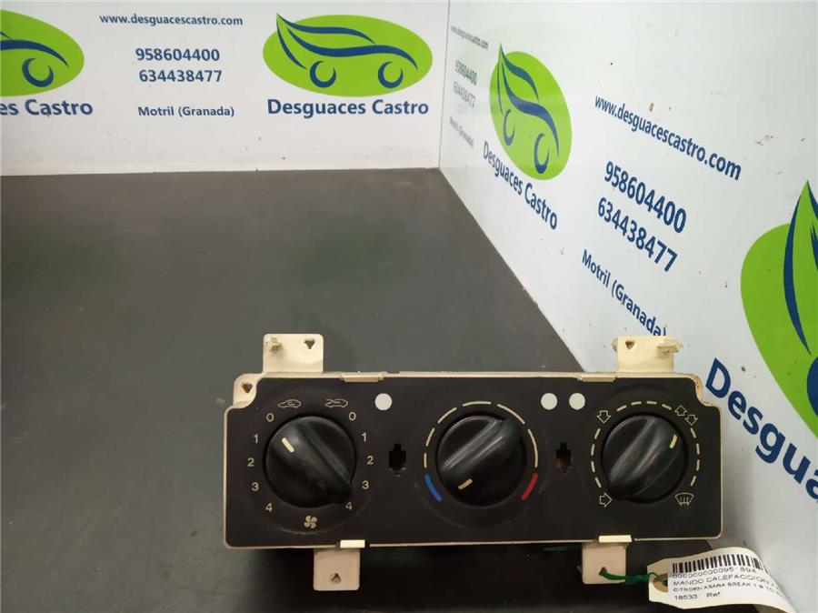 mando calefaccion / aire acondicionado citroen xsara familiar 1.9 td exclusive dhy