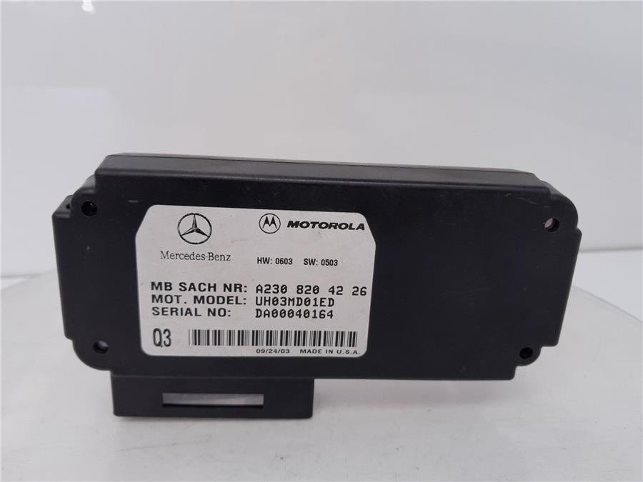 centralita bluetooth mercedes-benz clk (bm 209) coupe 240 (209.361) m112912