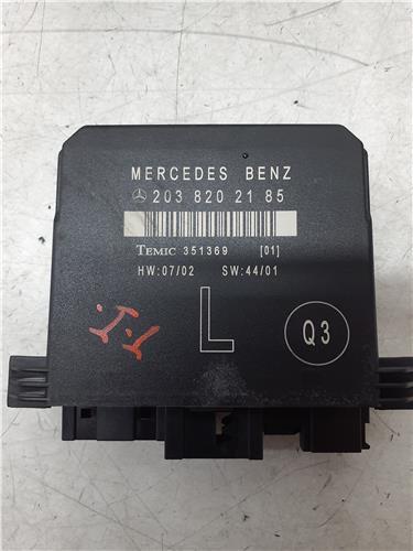 centralita cierre puerta trasera izquierda mercedes benz clase c (bm 203) sportcoupe (10.2000 >) 1.8 c 200 compressor (203.742) [1,8 ltr.   120 kw]