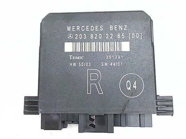centralita cierre puerta trasera derecha mercedes benz clase c (bm 203) berlina (02.2000 >) 2.2 c 220 cdi (la)(203.008) [2,2 ltr.   110 kw cdi cat]
