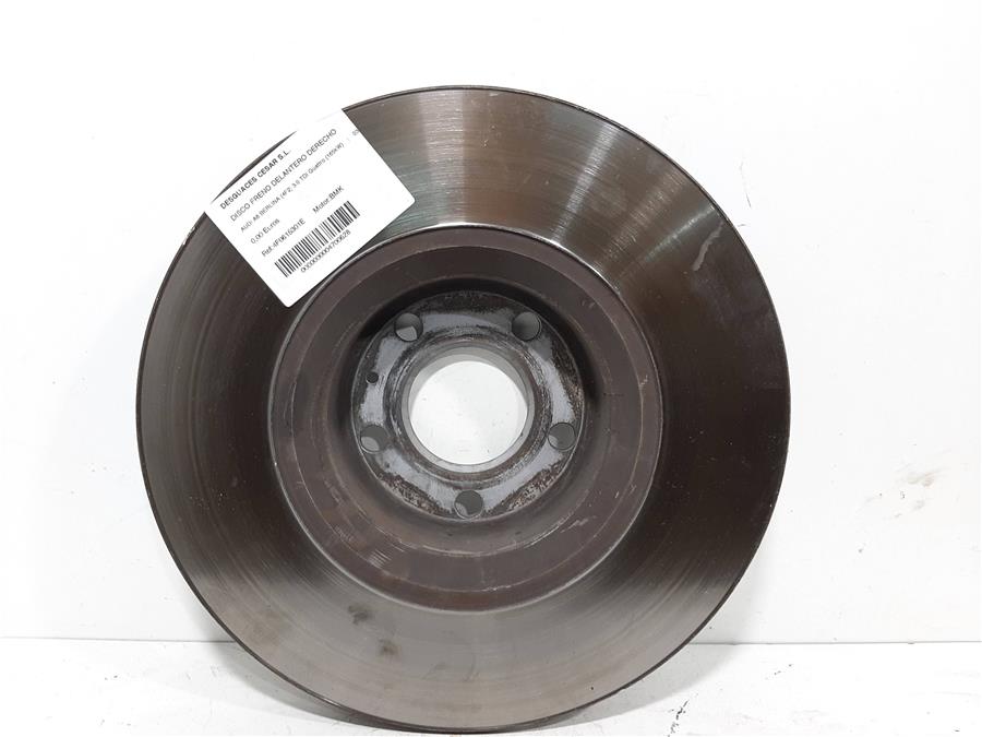 disco freno delantero derecho audi a6 berlina (4f2) 3.0 tdi quattro (165kw)