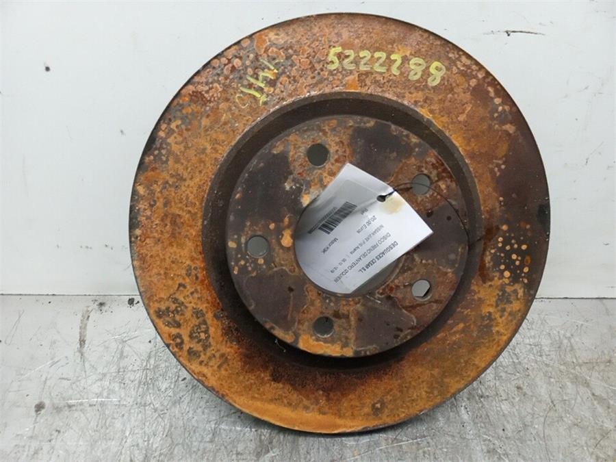 disco freno delantero izquierdo nissan juke (f15) acenta