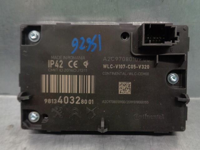 modulo electronico citroen c3 aircross 1.2 12v e thp (110 cv)  9813403280
