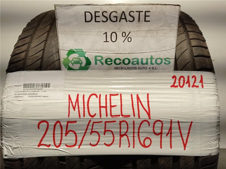 neumatico/s  michelin volvo s40 berlina 2.0 d (136 cv)
