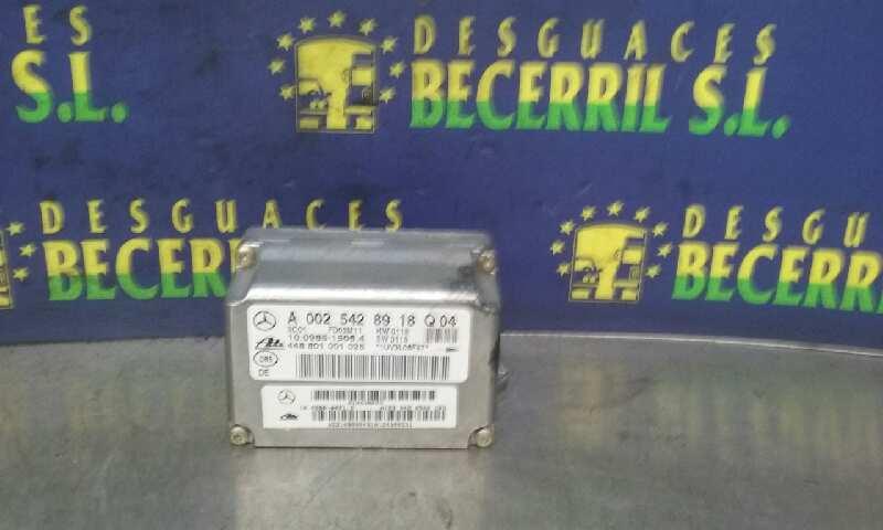 sensor deslizamiento lateral mercedes benz clase m ml 400 cdi (163.128) 250cv 3996cc