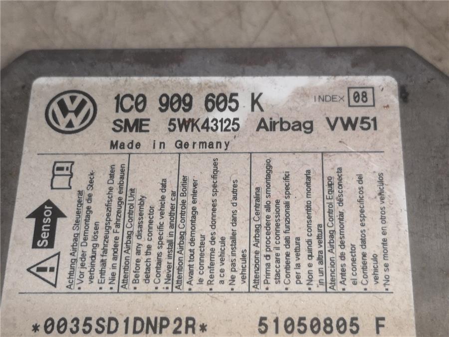 centralita airbag volkswagen polo 1.4 16v (75 cv)