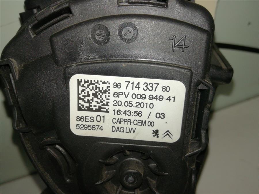potenciometro pedal gas peugeot 207 sw 1.6 16v hdi (90 cv)