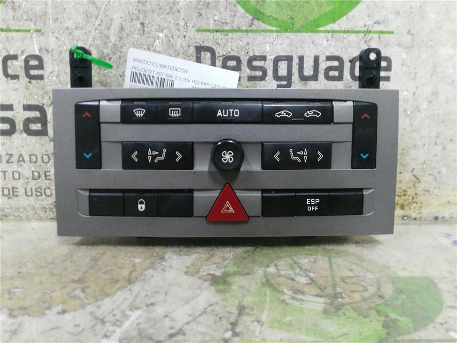 mandos climatizador peugeot 407 sw 2.0 16v hdi fap (136 cv)