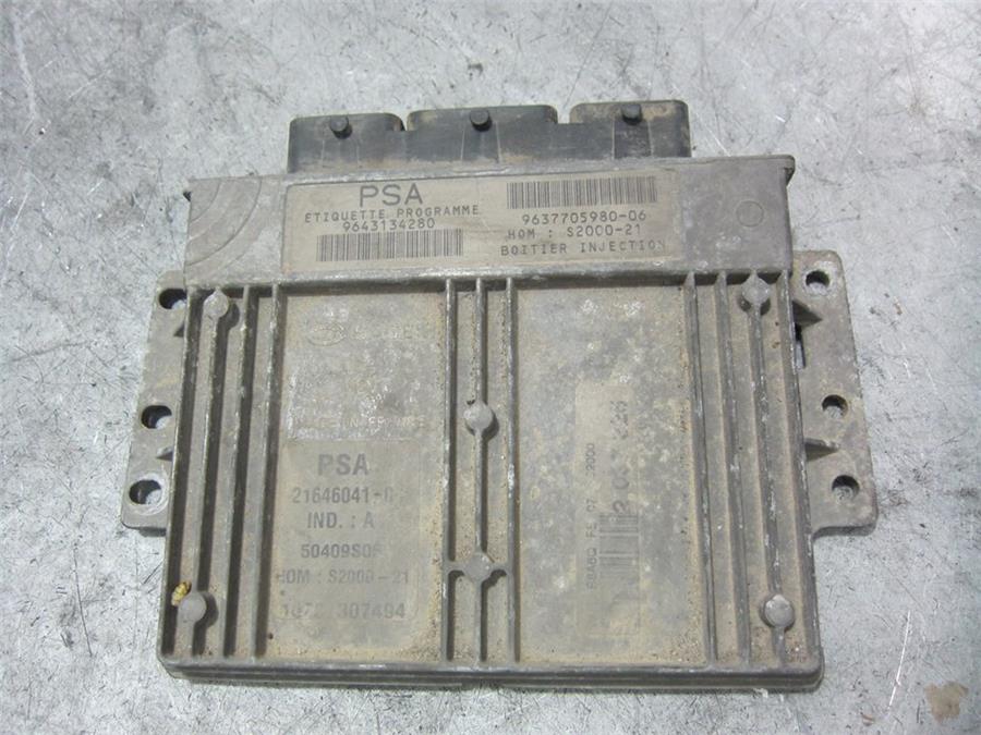 centralita motor uce citroen saxo 1.4 sx