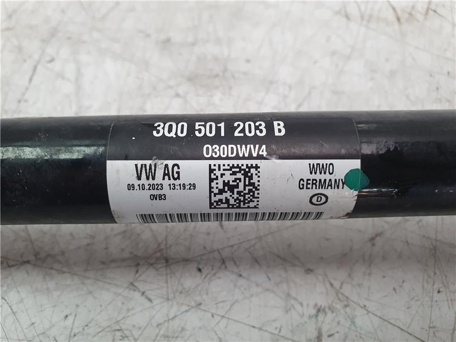 Transmision Trasera Izquierda AUDI