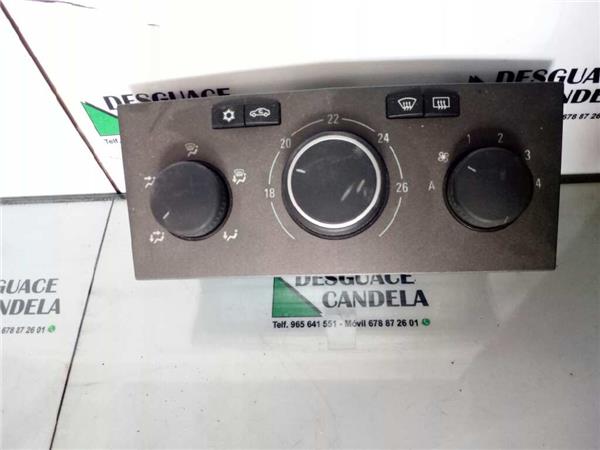 mandos climatizador opel zafira b 19 16v cdti
