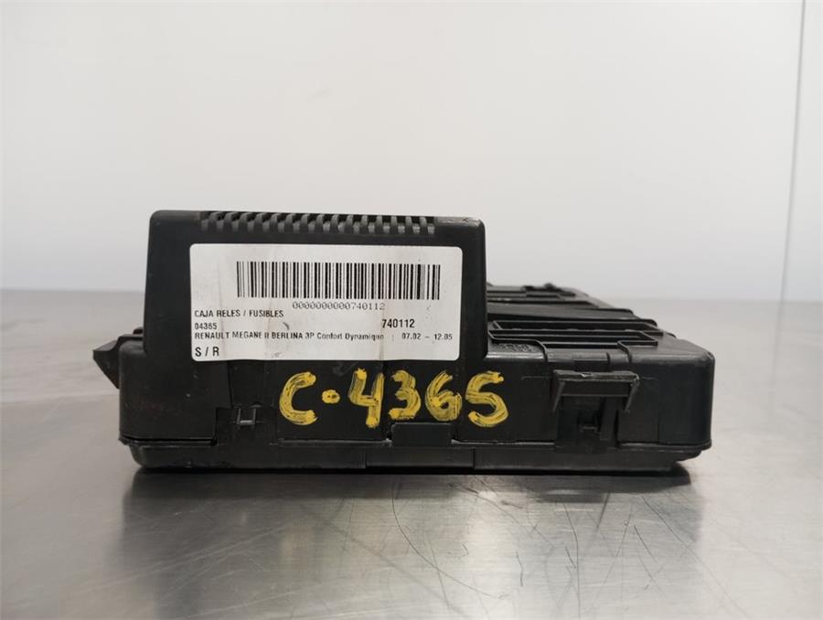 caja reles renault megane ii 1.9 dci (bm0g, cm0g) 120cv 1870cc