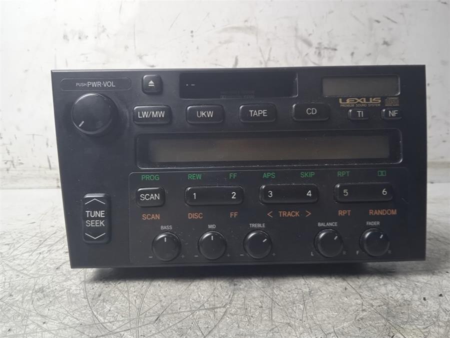 radio / cd lexus gs300 (jzs147) 2jzge