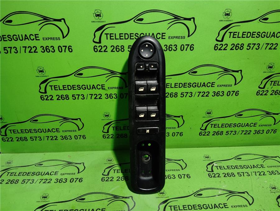 botonera puerta delantera izquierda peugeot 407 sport