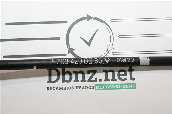 cable izquierdo freno estacionamiento mercedes benz clase c (bm 203) berlina (02.2000 >) 1.8 180 compressor (203.046) [1,8 ltr.   105 kw cat]