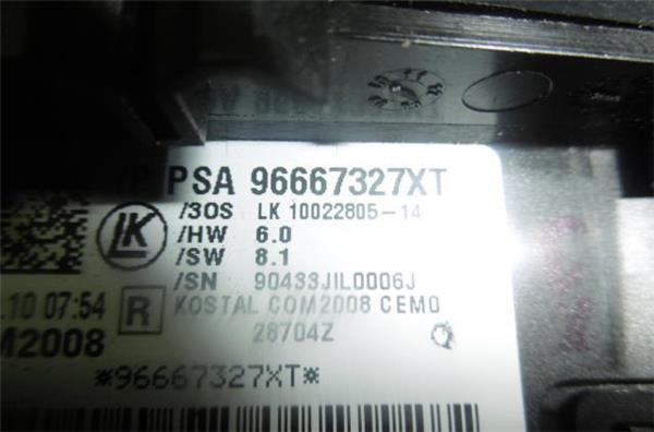 mando de luces citroen ds3 (09.2009 >) 1.6 electro shot [1,6 ltr.   88 kw 16v]