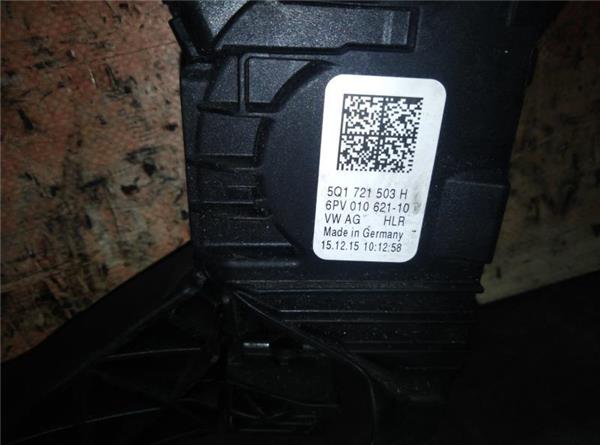 pedal acelerador audi a3 sportback (8va)(09.2012 >) 1.6 attraction [1,6 ltr.   81 kw tdi]