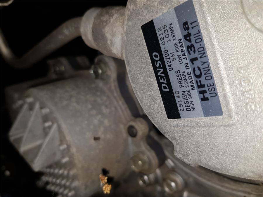 compresor aire acondicionado toyota prius 1.8 hybrid (zvw3_) 99cv 1798cc