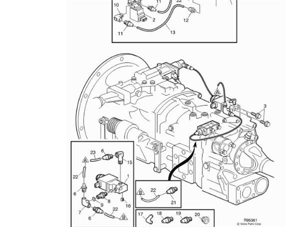 Caja Cambios Manual Volvo FL 611 FG
