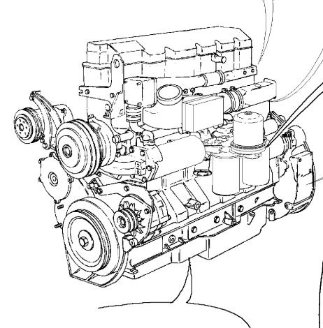 despiece motor renault magnum etech 44018t