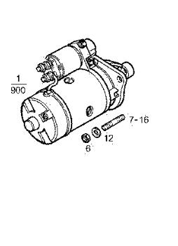 motor arranque iveco supercargo         (ml) fki     180 e 27 [7,7 ltr.   196 kw diesel]