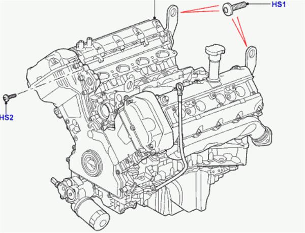 motor completo land rover range rover sport (01.2005 >) 4.2 supercharged [4,2 ltr.   287 kw v8 cat]