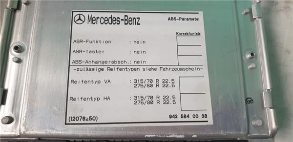Centralita Mercedes-Benz ATEGO 1828