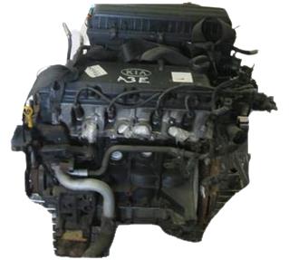 motor completo kia rio (bc)(2000 >) 1.5 ipanema berlina [1,5 ltr.   71 kw cat]
