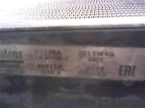 radiador mercedes benz clase e (bm 210) berlina (05.1995 >) e 220 cdi (210.006)