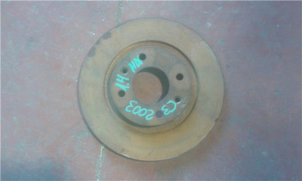 disco freno delantero citroen c3 (2002 >) 1.4 hdi 70 collection [1,4 ltr.   50 kw hdi]