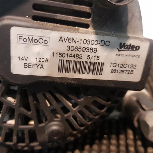 alternador ford focus berlina (cew)(2014 >) 1.6 titanium [1,6 ltr.   85 kw tdci cat]