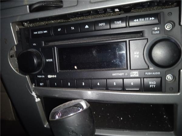 radio / cd jeep compass (mk)(2006 >) 2.0 limited [2,0 ltr.   103 kw crd cat]