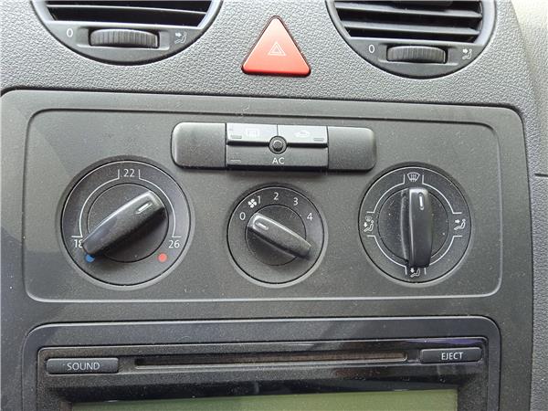 mandos climatizador volkswagen caddy (2k)(02.2004 >) 1.9 furg. [1,9 ltr.   77 kw tdi]