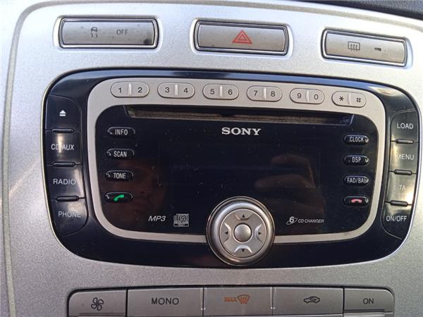 radio / cd ford mondeo berlina (ca2)(2007 >) 1.8 ambiente [1,8 ltr.   92 kw tdci cat]
