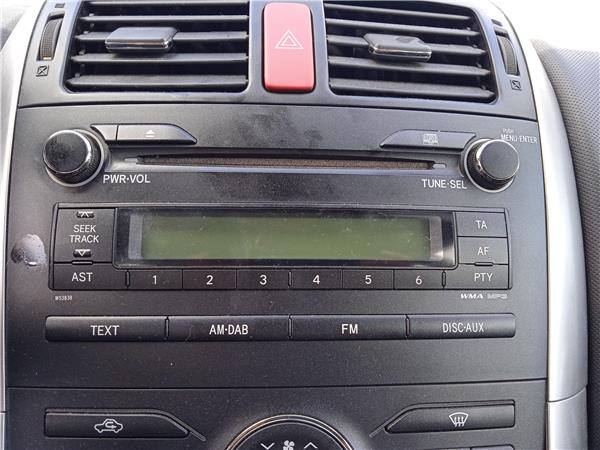 radio cd toyota auris e15 102006 20 advance