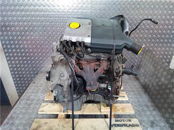 motor completo renault clio ii fase i (b/cb0)(1998 >) 1.6 initiale (b/cbod) [1,6 ltr.   66 kw]