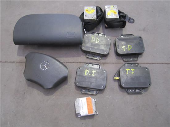 kit airbag mercedes benz clase m (bm 163)(1997 >) 2.7 270 cdi (163.113) [2,7 ltr.   120 kw cdi 20v cat]
