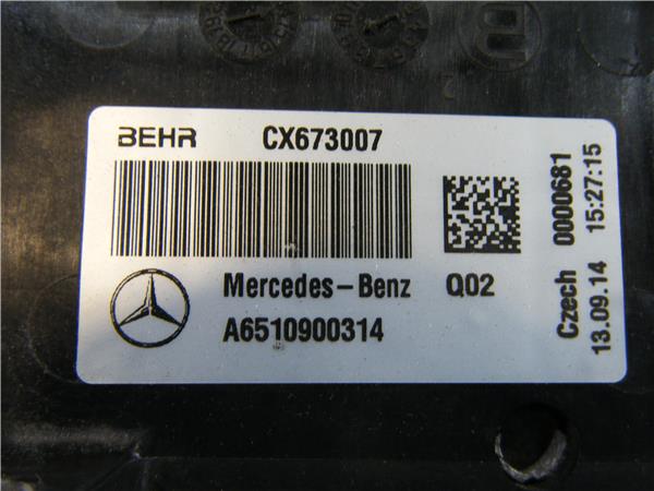 Intercooler Mercedes-Benz Clase C C
