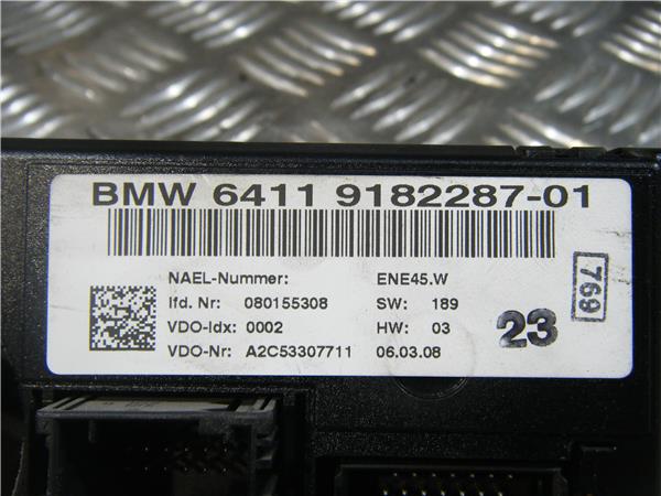 Mandos Climatizador BMW Serie 1 2.0