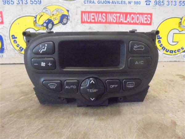 mandos climatizador peugeot 206 berlina (1998 >) 1.6 16v
