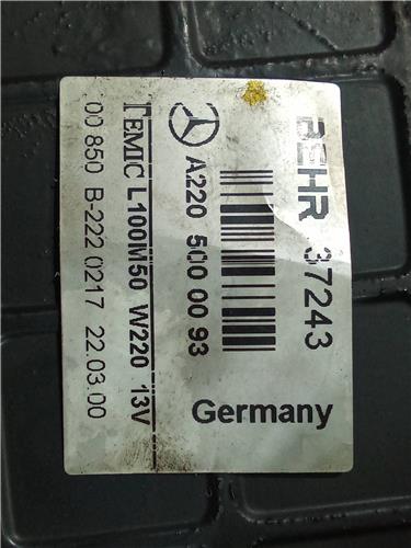 Electroventilador Mercedes-Benz S