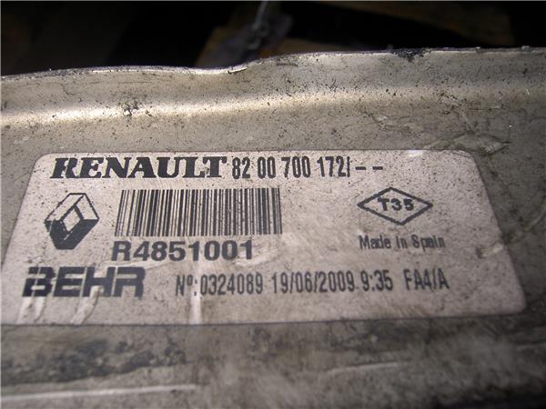 Intercooler Renault MEGANE II 1.5