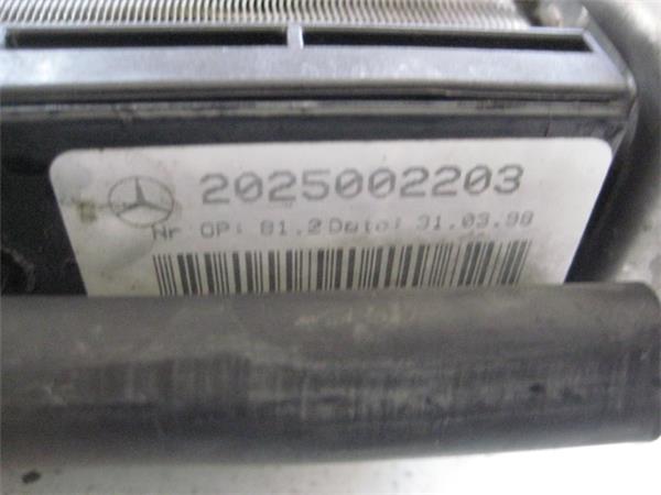radiador mercedes benz slk (bm 170) roadster (04.1996 >) 2.0 200 (170.435) [2,0 ltr.   100 kw 16v cat]