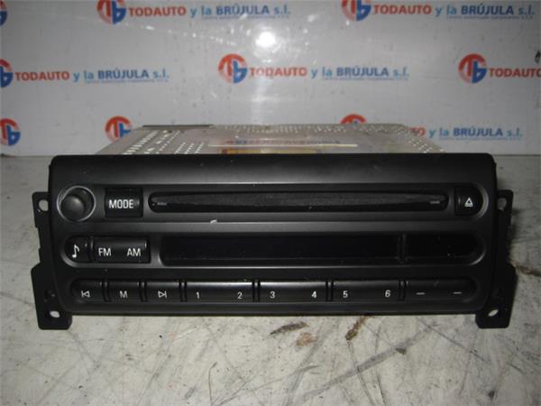 radio / cd mini mini (r50,r53)(2001 >) 1.4 one d [1,4 ltr.   55 kw 16v turbodiesel cat]