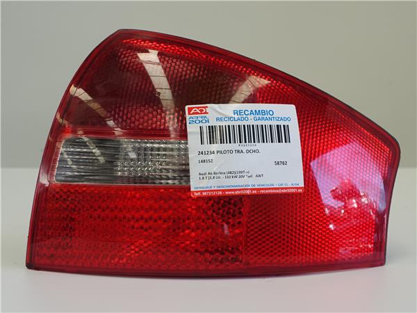 piloto trasero derecho audi a6 berlina (4b2)(1997 >) 1.8 t [1,8 ltr.   110 kw 20v turbo]