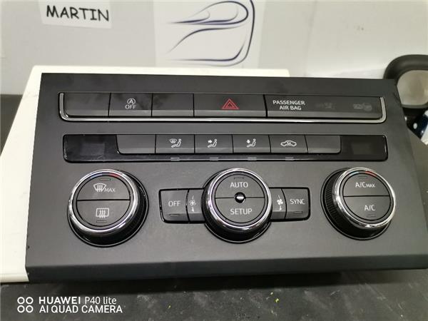 mandos climatizador seat leon (5f1)(09.2012 >) 1.2 reference plus [1,2 ltr.   77 kw tsi]